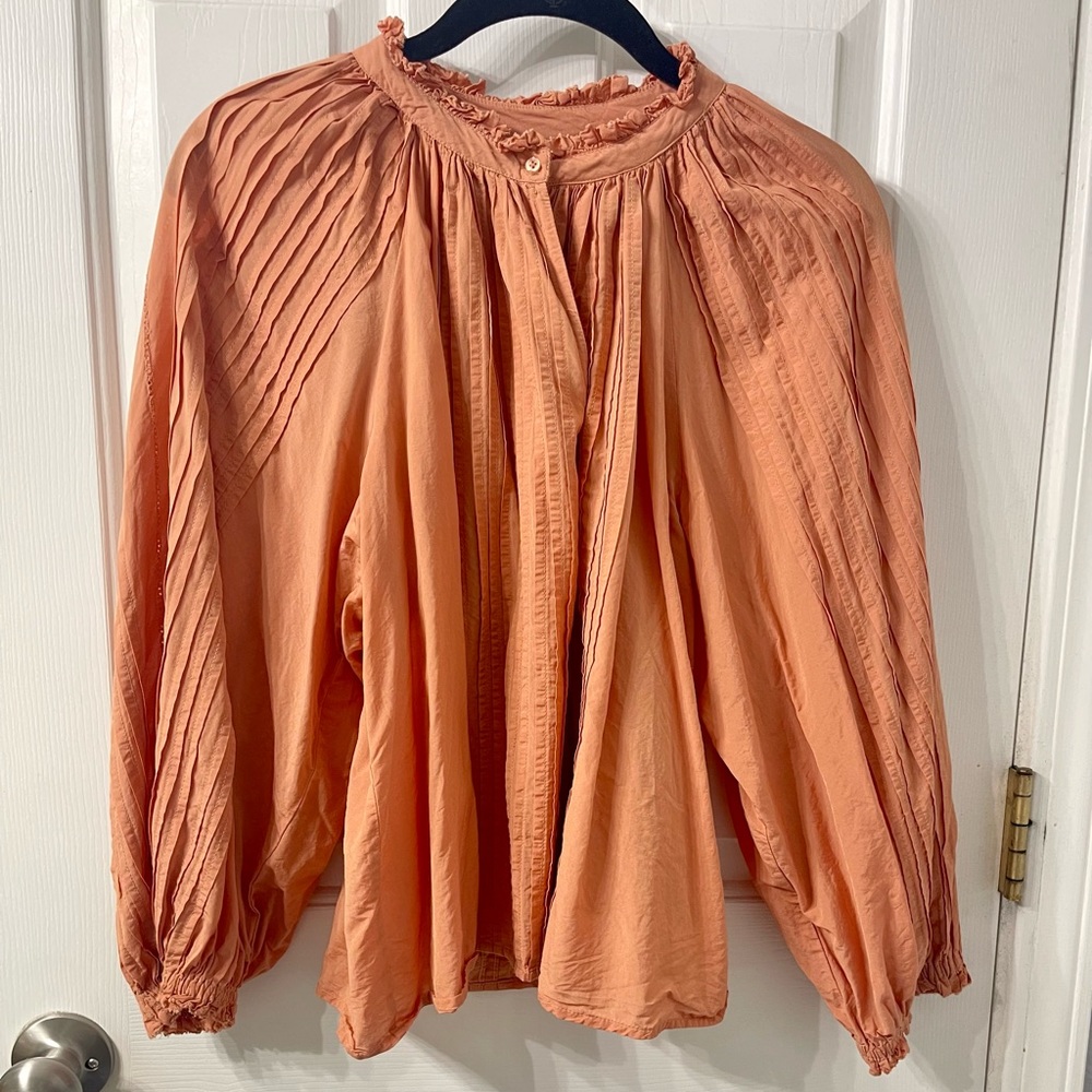 The Great wide sleeve blouse